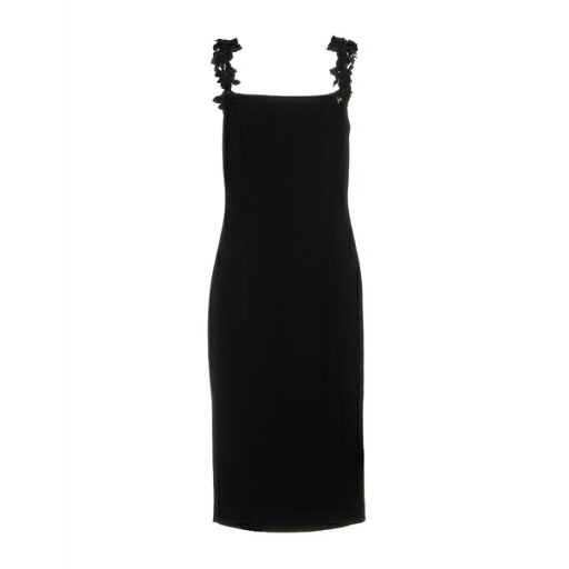 【送料無料】 ロベルトカヴァリ レディース ワンピース トップス Midi dresses Black 【送料無料】 ロベルトカヴァリ レディース ワンピース トップス Midi dresses Black