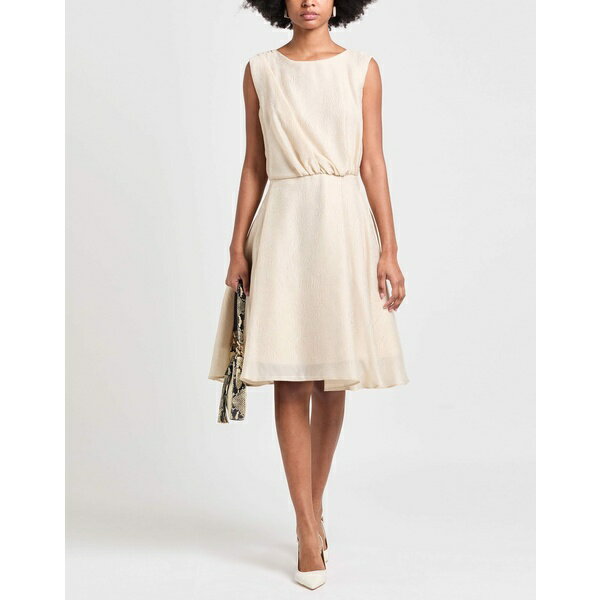 【送料無料】 マレーラ レディース ワンピース トップス Midi dresses Beige
