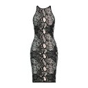 【送料無料】 バルマン レディース ワンピース トップス Midi dresses Black