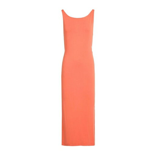 【送料無料】 カルバンクライン レディース ワンピース トップス Midi dresses Orange 【送料無料】 カルバンクライン レディース ワンピース トップス Midi dresses Orange