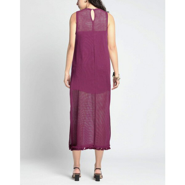 【送料無料】 アイ ブルーズ レディース ワンピース トップス Midi dresses Purple