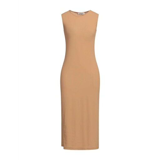 【送料無料】 ジル・サンダー レディース ワンピース トップス Midi dresses Beige 【送料無料】 ジル・サンダー レディース ワンピース トップス Midi dresses Beige