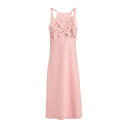 【送料無料】 エルマンノ シェルヴィーノ レディース ワンピース トップス Midi dresses Pink
