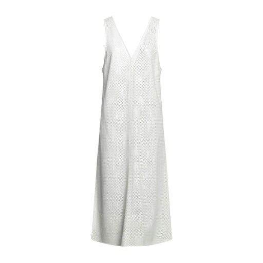 【送料無料】 マトリエル レディース ワンピース トップス Midi dresses White 【送料無料】 マトリエル レディース ワンピース トップス Midi dresses White