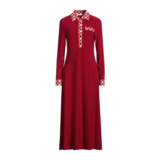 【送料無料】 マリパルミ レディース ワンピース トップス Midi dresses Red 【送料無料】 マリパルミ レディース ワンピース トップス Midi dresses Red