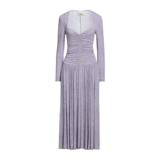 【送料無料】 イザベル マラン レディース ワンピース トップス Midi dresses Purple 【送料無料】 イザベル マラン レディース ワンピース トップス Midi dresses Purple