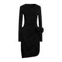 【送料無料】 フェデリカ・トシ レディース ワンピース トップス Midi dresses Black