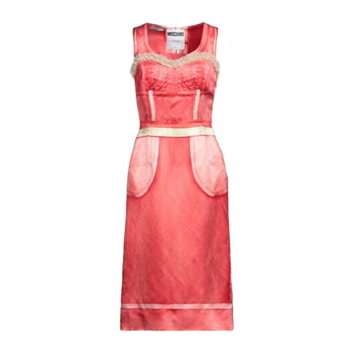 【送料無料】 モスキーノ レディース ワンピース トップス Midi dresses Orange 【送料無料】 モスキーノ レディース ワンピース トップス Midi dresses Orange