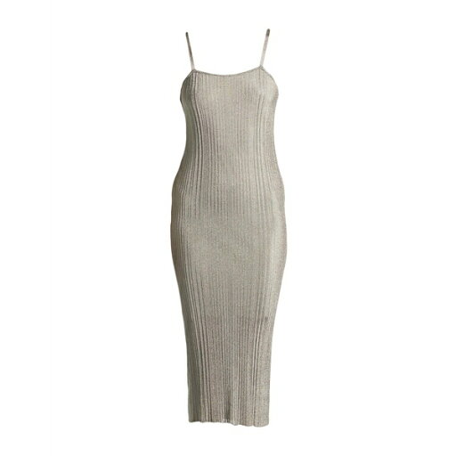 【送料無料】 ジェントリーポルトフィーノ レディース ワンピース トップス Midi dresses Grey 【送料無料】 ジェントリーポルトフィーノ レディース ワンピース トップス Midi dresses Grey