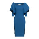 【送料無料】 チアラ・ボニ・プティ・ローブ レディース ワンピース トップス Midi dresses Blue