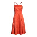 【送料無料】 ラルフローレン レディース ワンピース トップス Midi dresses Orange