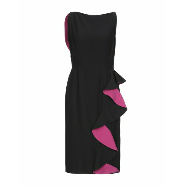 【送料無料】 マックイーン レディース ワンピース トップス Midi dresses Black