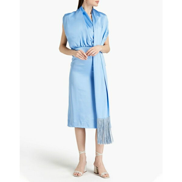 【送料無料】 ドードーバーオア レディース ワンピース トップス Midi dresses Azure