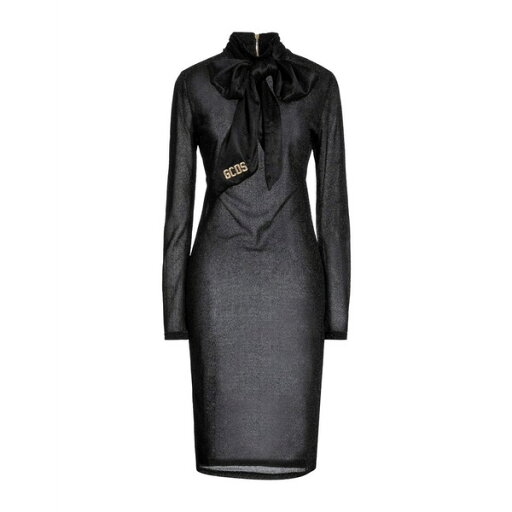 【送料無料】 ジーシーディーエス レディース ワンピース トップス Midi dresses Black 【送料無料】 ジーシーディーエス レディース ワンピース トップス Midi dresses Black