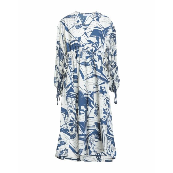 【送料無料】 ビートライス レディース ワンピース トップス Midi dresses White