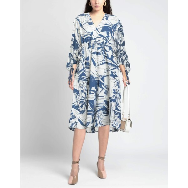 【送料無料】 ビートライス レディース ワンピース トップス Midi dresses White