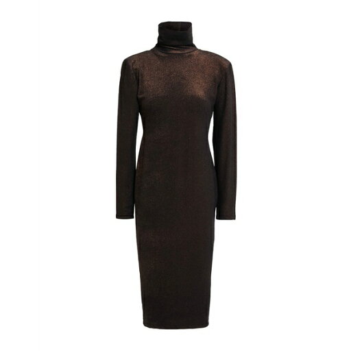 【送料無料】 マティーネ レディース ワンピース トップス Midi dresses Black 【送料無料】 マティーネ レディース ワンピース トップス Midi dresses Black