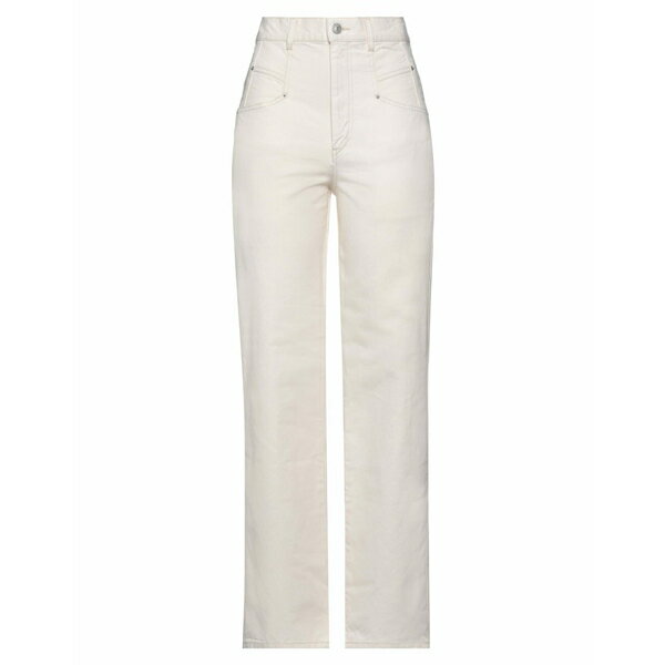 【送料無料】 イザベル マラン レディース デニムパンツ ボトムス Jeans White