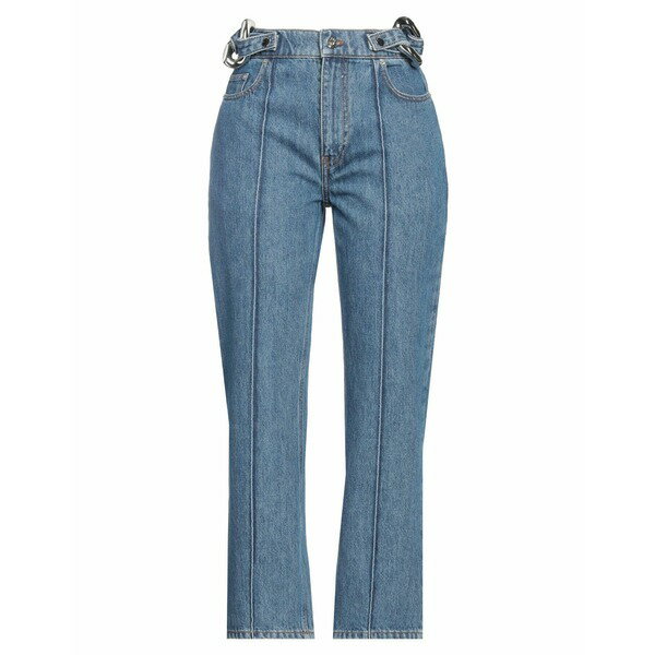 【送料無料】 J.W.アンダーソン レディース デニムパンツ ボトムス Jeans Blue