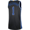 ナイキ メンズ ユニフォーム トップス Zion Williamson Duke Blue Devils Nike Alumni Player Limited Basketball Jersey Black 3