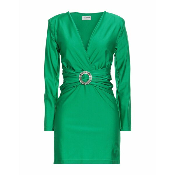 【送料無料】 パロッシュ レディース ワンピース トップス Mini dresses Green