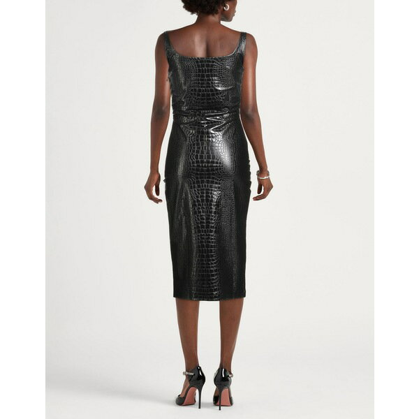 【送料無料】 チアラ・ボニ・プティ・ローブ レディース ワンピース トップス Midi dresses Black