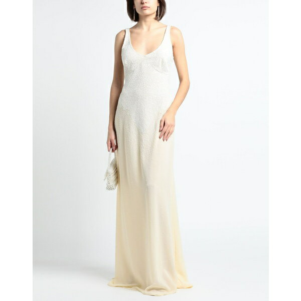 【送料無料】 エリザベスフランキ レディース ワンピース トップス Maxi dresses Yellow