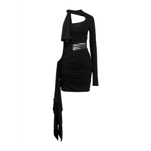 【送料無料】 マグラー レディース ワンピース トップス Mini dresses Black 【送料無料】 マグラー レディース ワンピース トップス Mini dresses Black