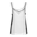 【送料無料】 ピンコ レディース Tシャツ トップス Tops White