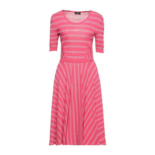 【送料無料】 エリザベスフランキ レディース ワンピース トップス Midi dresses Pink 【送料無料】 エリザベスフランキ レディース ワンピース トップス Midi dresses Pink