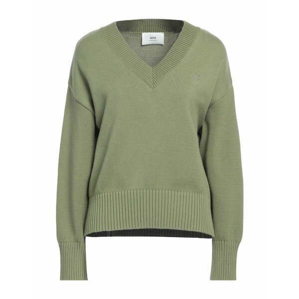 【送料無料】 アミ アレクサンドル マテュッシ レディース ニット&セーター アウター Sweaters Green