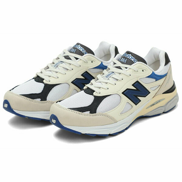 New Balance ニューバランス メンズ スニーカー 【New Balance Teddy Santis x 990v3 Made in USA 'White Blue' M990WB3】 サイズ US_5.5(23.5cm)