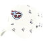 フォーティーセブン メンズ 帽子 アクセサリー Tennessee Titans '47 Unisex Confetti Clean Up Adjustable Hat White