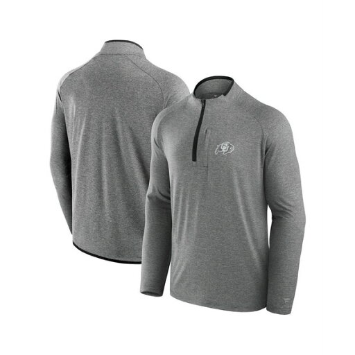 ファナティクス メンズ ジャケット&ブルゾン アウター Men's Black Colorado Buffaloes Mock Neck Half-Zip Pullover Jacket Black ファナティクス メンズ ジャケット&ブルゾン アウター Men's Black Colorado Buffaloes Mock Neck Half-Zip Pullover Jacket Black