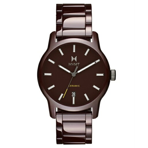 エムブイエムティー メンズ 腕時計 アクセサリー Men's Classic II Dark Red Ceramic Bracelet Watch, 44mm Dark Red エムブイエムティー メンズ 腕時計 アクセサリー Men's Classic II Dark Red Ceramic Bracelet Watch, 44mm Dark Red