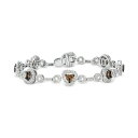 ルヴァン レディース ブレスレット・バングル・アンクレット アクセサリー Chocolate Diamond & Vanilla Diamond Fancy-C...