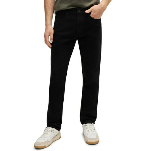 ヒューゴボス メンズ デニムパンツ ボトムス Men's Comfort-Stretch Slim-Fit Jeans Black ヒューゴボス メンズ デニムパンツ ボトムス Men's Comfort-Stretch Slim-Fit Jeans Black