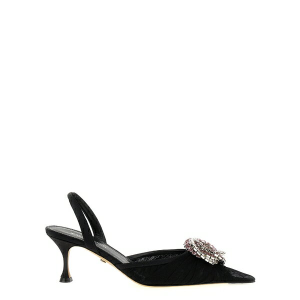 マッハ アンド マッハ レディース ヒール シューズ 'galaxy' Slingback Black