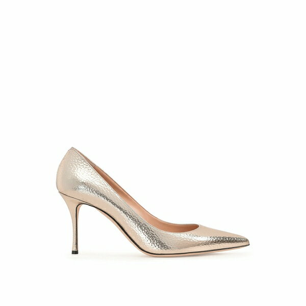 セルジオロッシ レディース ヒール シューズ Godiva 090 Crack Mirror Leather Pumps Rose gold