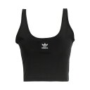 アディダスオリジナルス レディース カットソー トップス Tops Black