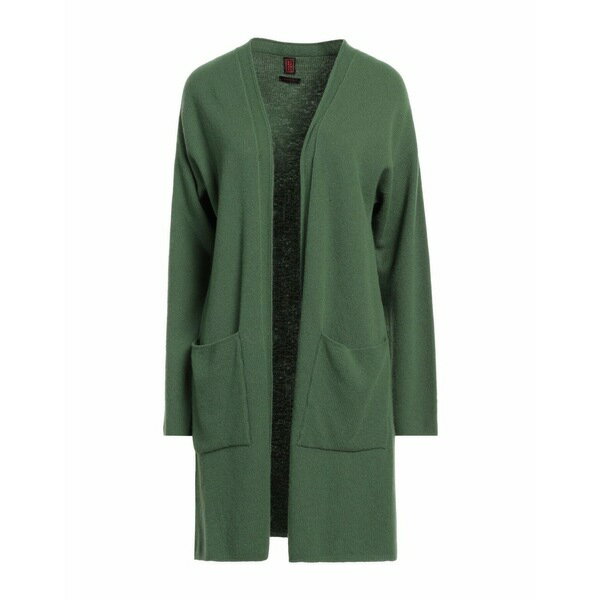 【送料無料】 ステファネル レディース カーディガン アウター Cardigans Military green