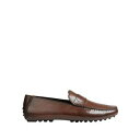 【送料無料】 サントーニ メンズ スリッポン・ローファー シューズ Loafers Brown