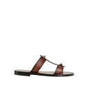 【送料無料】 ヴァレンティノ ガラヴァーニ メンズ サンダル シューズ Sandals Brown