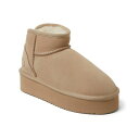 ディアフォームズ レディース ブーツ シューズ Fireside by Women's Kingston Genuine Shearling Platform ...