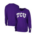 コロシアム レディース パーカー・スウェットシャツ アウター Women's Purple TCU Horned Frogs Campanile Pullove...