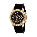 オーシャナット メンズ 腕時計 アクセサリー Men's Biarritz Black Dial Watch - OC6119R Black(2)