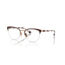 ヴォーグアイウェア レディース サングラス&アイウェア アクセサリー Women's Eyeglasses, VO4304 Top Bordeaux/Rose ...