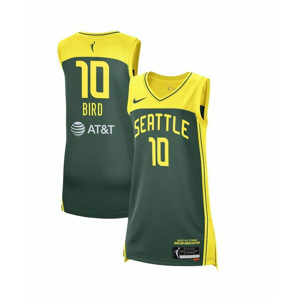 ナイキ レディース カットソー トップス Women's Sue Bird Green Seattle Storm 2021 Explorer Edition Victory Player Jersey Green