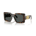 ヴェルサーチ レディース サングラス&アイウェア アクセサリー Women's Sunglasses VE4478U Havana