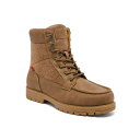 リーバイス メンズ ブーツ シューズ Men's Arizona Moc Neo Lace-Up Boots British Tan